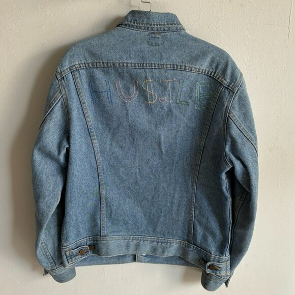 Vintage Riders Denim Trucker Jacket - Picture 2 of 4